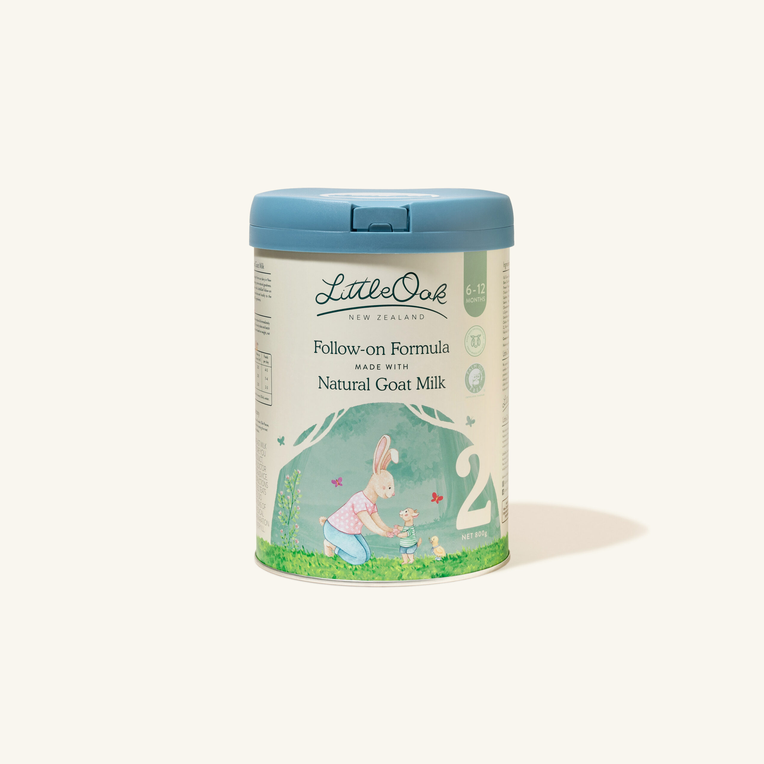 Follow-On Formula Made with Natural Goat Milk