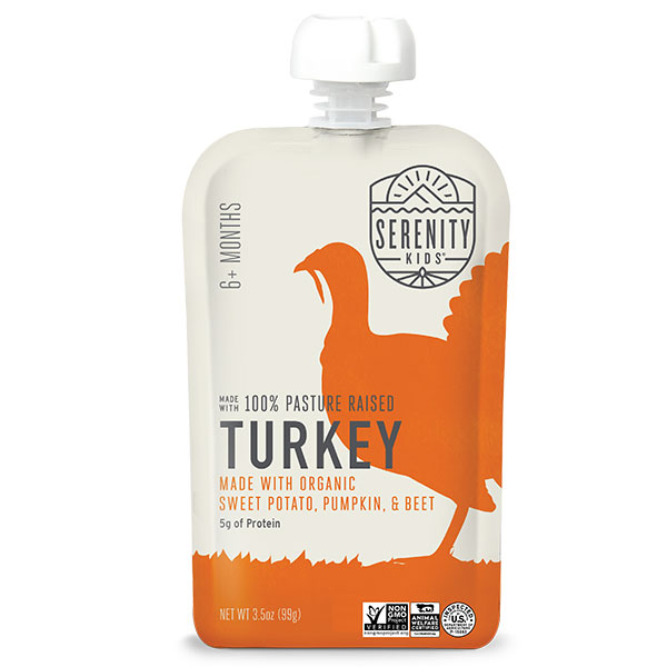 Pasture Raised Turkey with Organic Pumpkin & Beet