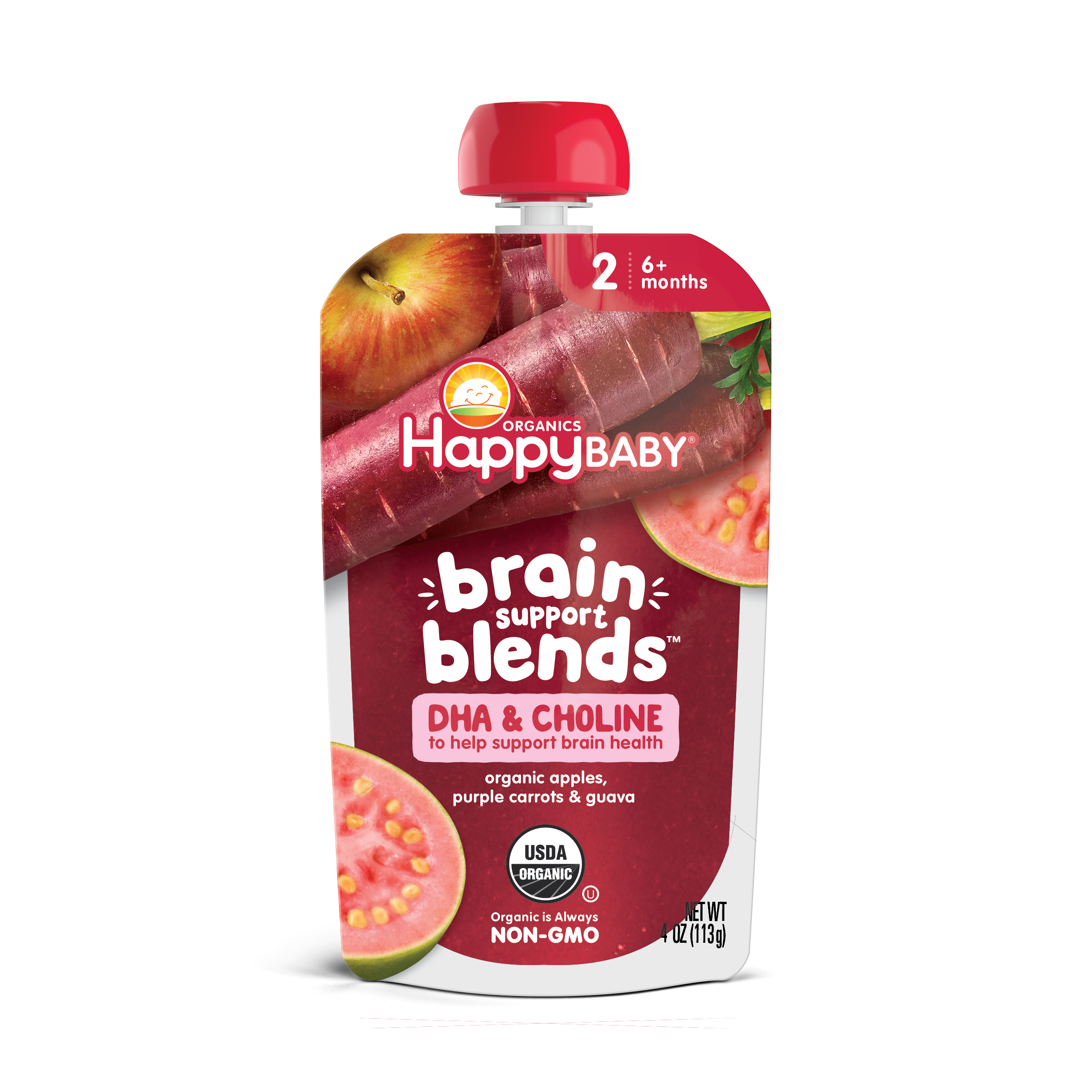 Apple, Purple carrot, Guava DHA & Choline
