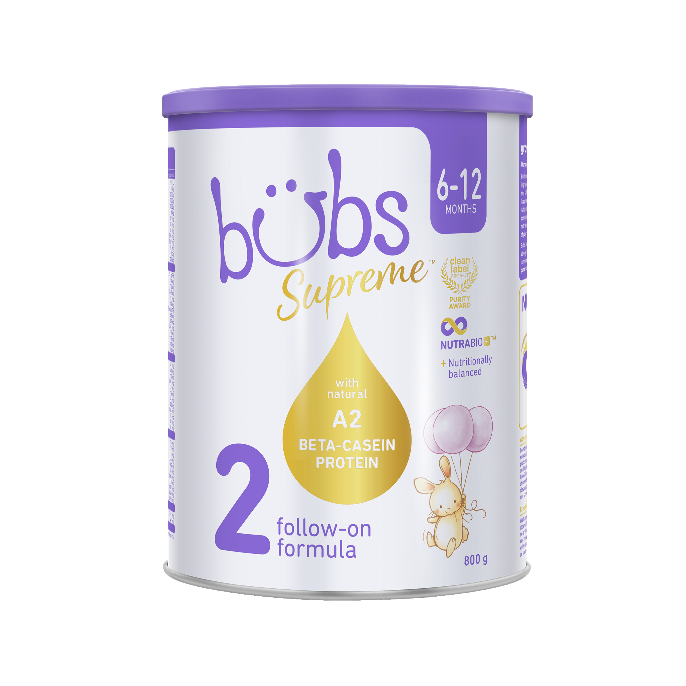 Bubs Supreme Follow-on Formula 2 800g