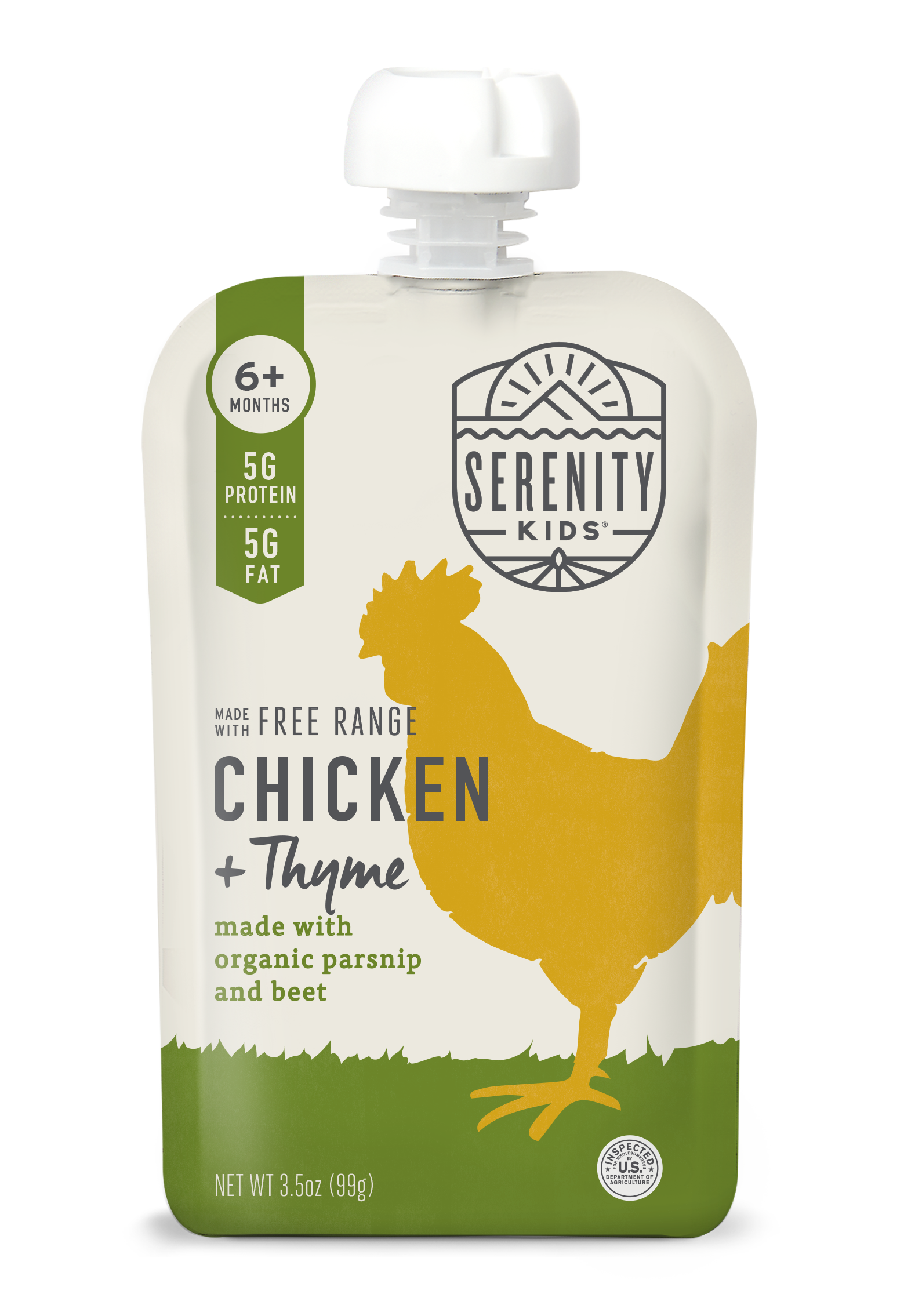 Free Range Chicken + Thyme with Organic Vegetables