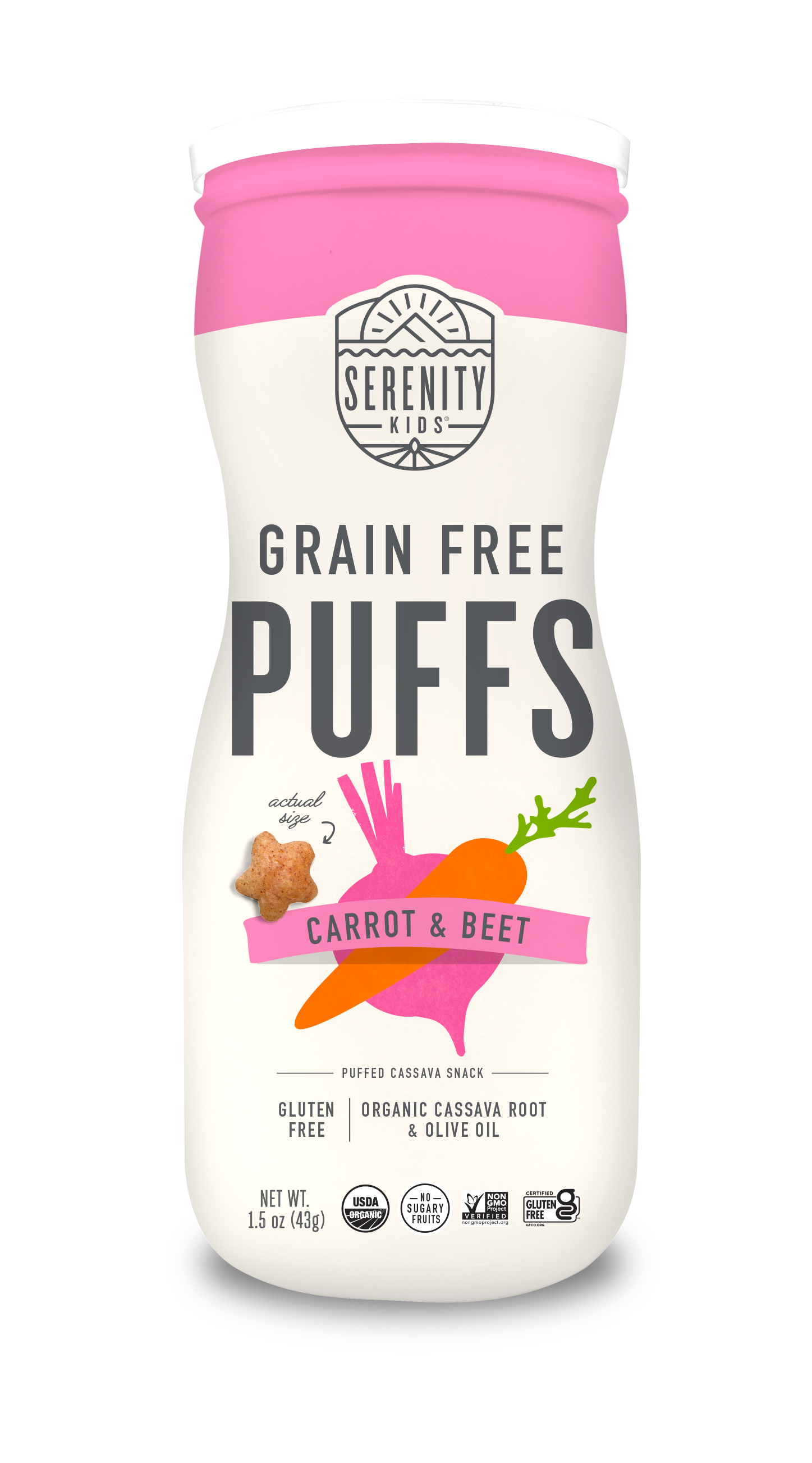 Broccoli & Spinach Grain Free Puffs with Bone Broth