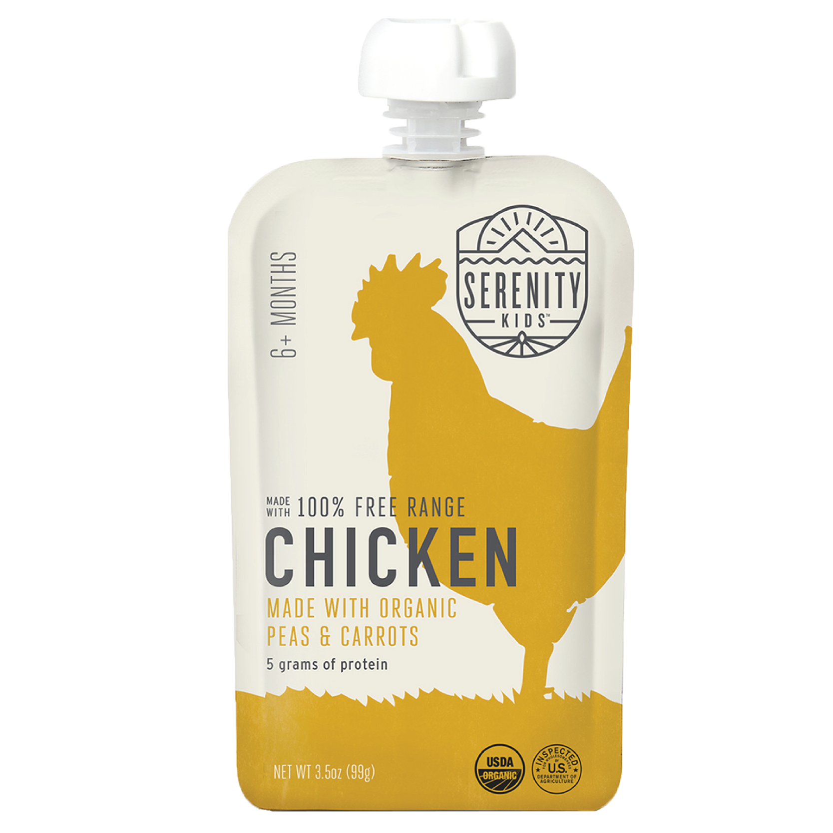 Free Range Chicken with Organic Peas & Carrots