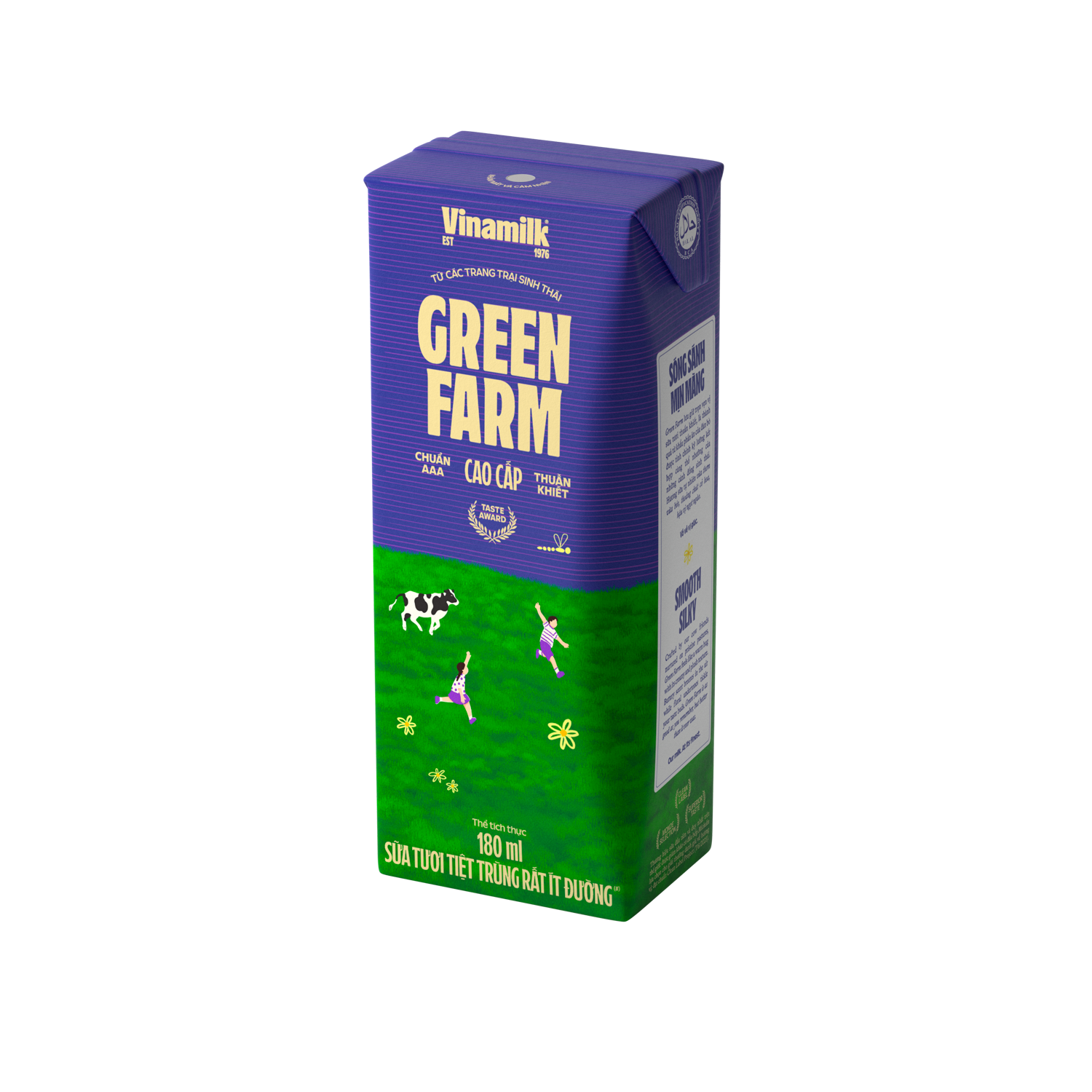 Vinamilk Green Farm UHT Fresh Whole Milk