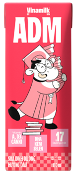 Vinamilk ADM Nutritious Milk – Strawberry Flavour