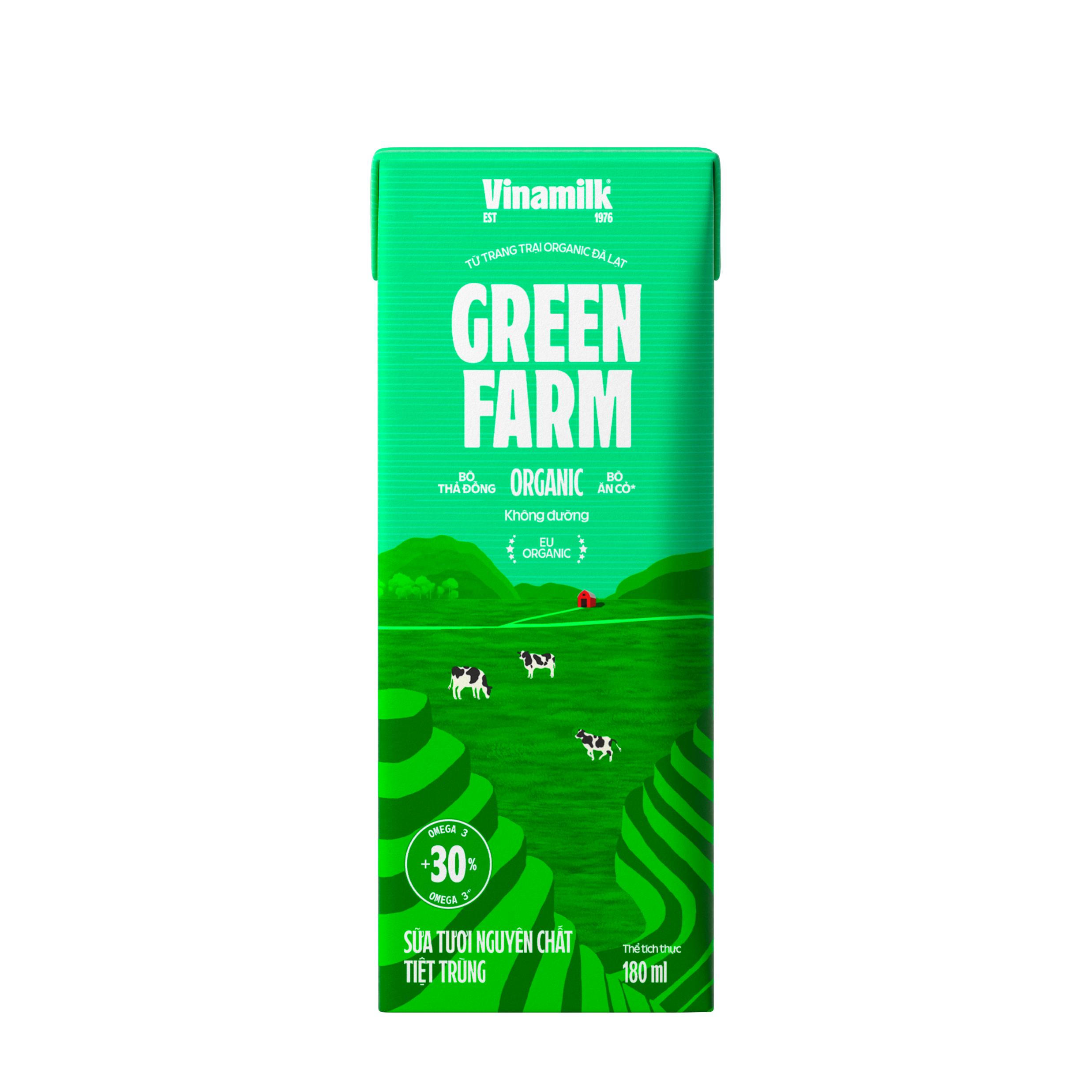 UHT Fresh Whole Milk – Vinamilk Green Farm Organic