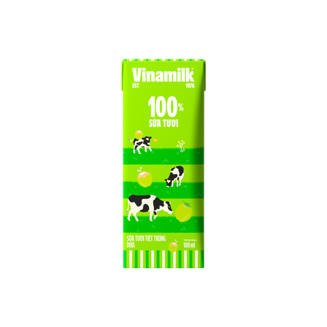UHT Fresh Milk – Coconut – Vinamilk 100% Fresh Milk